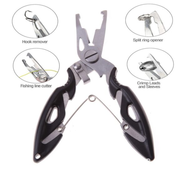 Fishing Gear Fish Lip Stainless Steel Scissors Scissors Fishing Grip Set Pliers Accessory Tool - Image 5