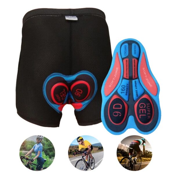 Cycling Shorts Cycling Sport Underwear Compression Tights Bicycle Shorts Gel Underwear - Image 4